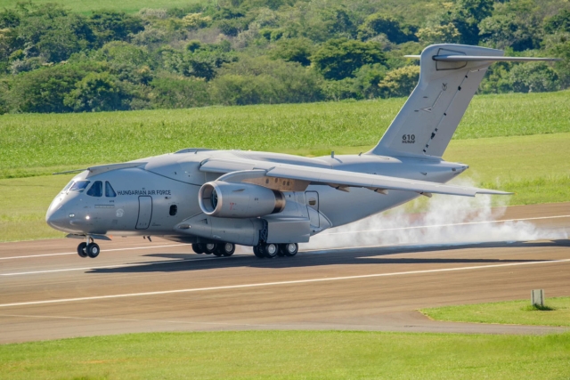 First Flight of Embraer KC-390 Aircraft for Hungary