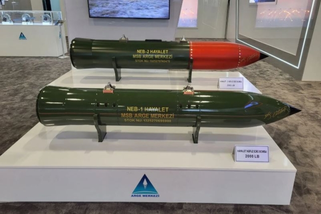 Turkey Tests New Thermobaric Bomb, Bunker Buster Capable of Piercing Deep Concrete