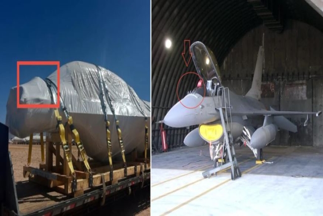 U.S. Delivers Decommissioned F-16 Fuselages to Ukraine For Parts Cannibalizing