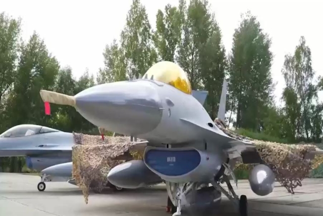 U.S. Delivers Decommissioned F-16 Fuselages to Ukraine For Parts Cannibalizing
