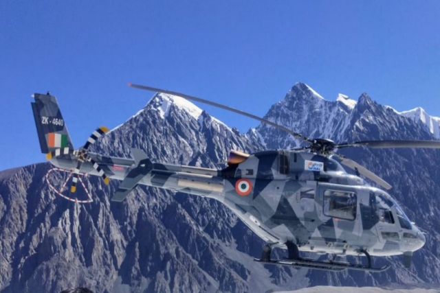 India’s Light Utility Helicopter Cleared for ‘High-Altitude Warfare’ 