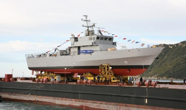 Mexican Navy Launches Coastal Patrol Vessel