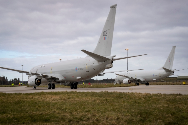 Boeing Delivers Second P-8A MPA to UK Royal Air Force