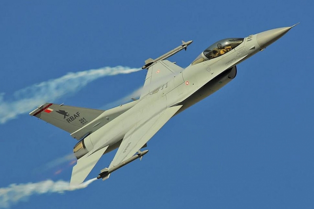 Helmet-mounted Cueing System, Other Modifications for Bahraini F-16 Jets