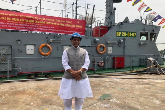 India Hands Over 12 Patrol Boats to Vietnam Under $100 Million Credit Line