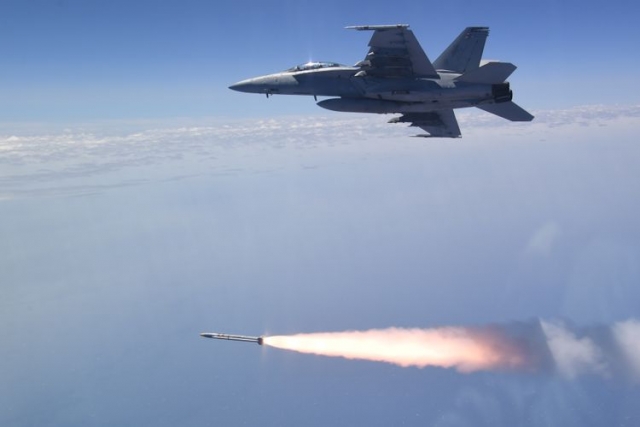 U.S. Navy’s AARGM-ER Missile Completes Third Live Fire Test