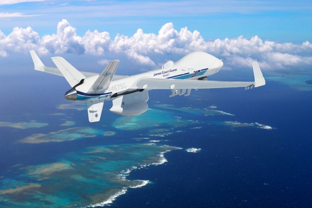 SeaGuardian Remotely Piloted Aircraft Begins Operations for Japan Coast Guard