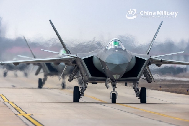 Chinese J-20 Stealth Jet Inducted into All Five Theatre Commands