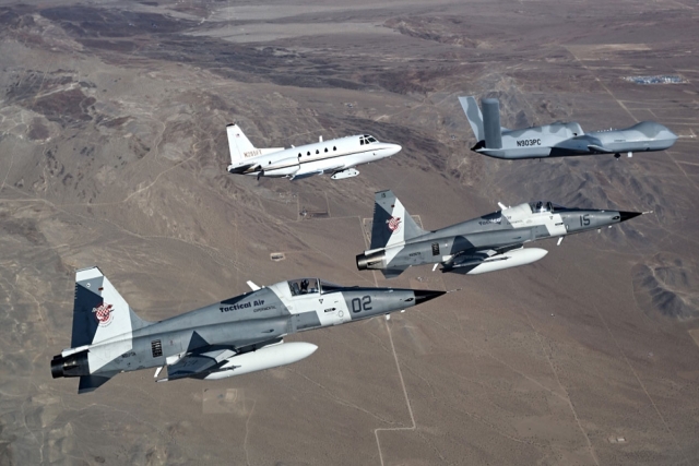 General Atomics, Lockheed Demo Multi-platform Infrared Sensing with Avenger Drone, Manned Aircraft