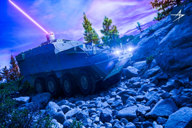 Lockheed Martin Achieves ‘First Light’ of Stryker Combat Vehicle’s 50kW DEIMOS Laser Weapon