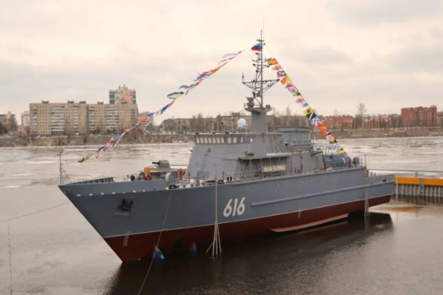 Russian Minesweeper Deploys Unmanned Boats to Defuse Naval Mines
