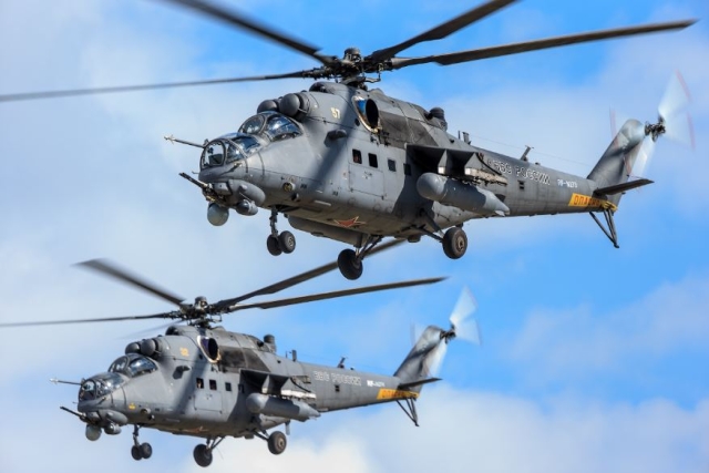 Belarusian Forces Add First Batch of Russian Mi-35 Attack Helicopters