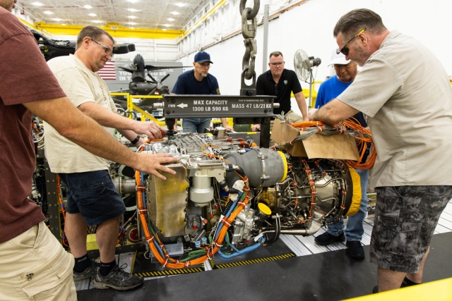Improved T901 Engine Installed in Bell 360 Invictus Competitive Prototype
