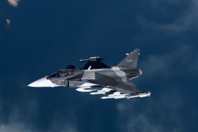 Saab to Equip Swedish Gripen C/D Fighters with LITENING 5 Targeting Pods
