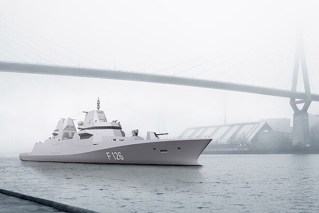 Hensoldt to Provide TRS-4D Radars for German F126 Frigates