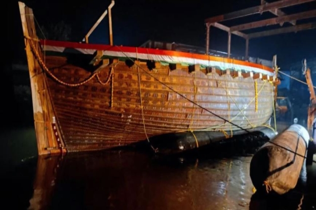 5th Century-Style Ship Recreated by Indian Navy to Be Inducted on May 21