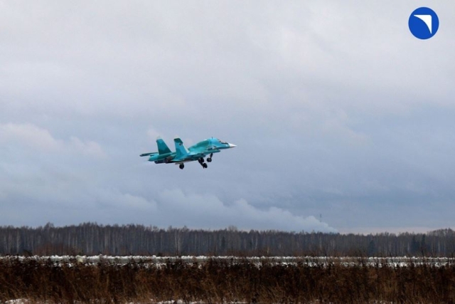 Russia’s UAC Hands Over Additional Su-34 Bombers to the Air Force