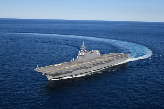 Japan Initiates Sea Trials for Helicopter Carrier Kaga Following F-35B Modifications