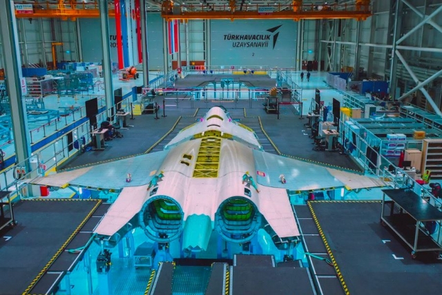 Turkey’s Fifth-Gen TF-X Enters Final Assembly Line