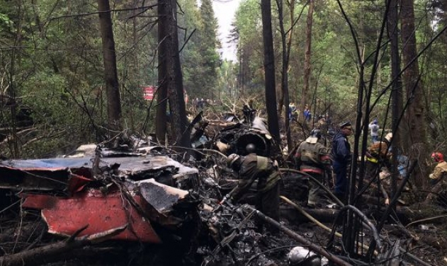 Russian Su-27 Jet Crashes, Pilot Killed  