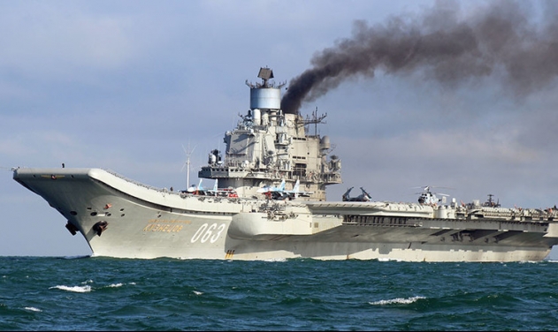 Russia's Admiral Kuznetsov Aircraft Carrier To Get US$715M Upgrade With EW, Communication Systems