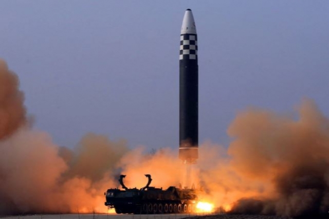 N.Korean “Monster” Missile Travels ~1,000 km at Mach 22