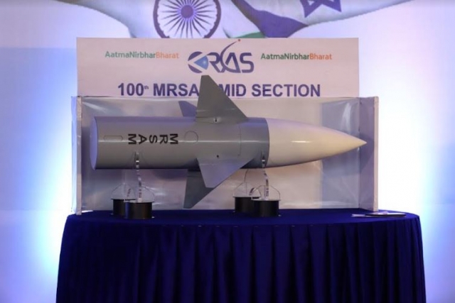 Kalyani-Rafael Roll Out 100th Medium Range Surface to Air Missile Kit for India