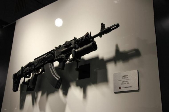 Indo-Russian JV Starts Producing AK-203 Assault Rifles for Indian Army