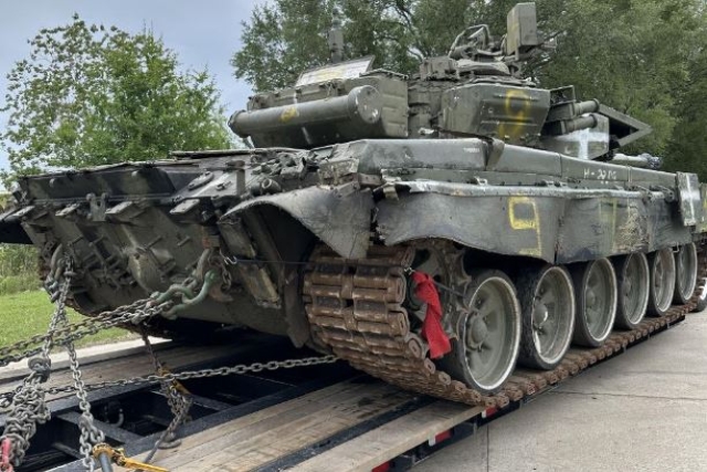 Captured Russian T-90 Tank Spotted in the U.S.