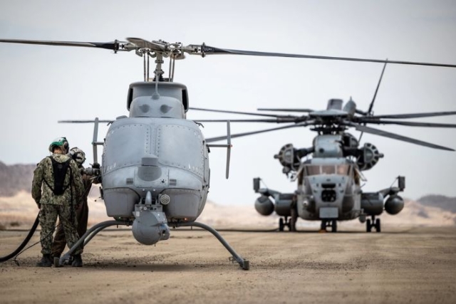 In a First, Manned Helicopter Refuels Unmanned Helicopter