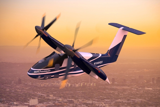 Sikorsky Announces Hybrid-Electric VTOL Project with Tilt-Wing Configuration