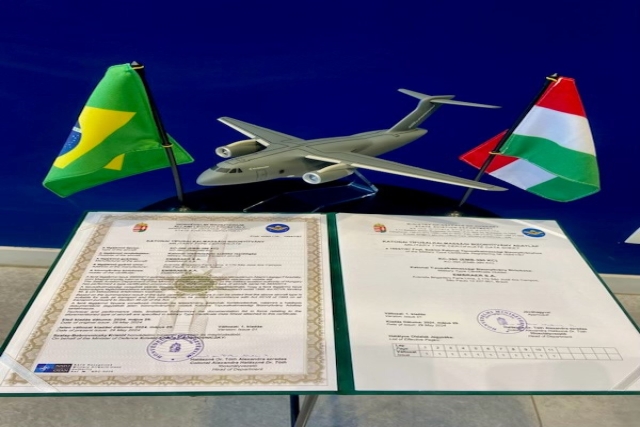 Brazilian KC-390 Airlifter Type Certified for Hungarian Military Use