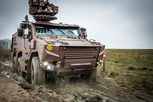 First French-made Griffon Armored Vehicles to Belgium in July 