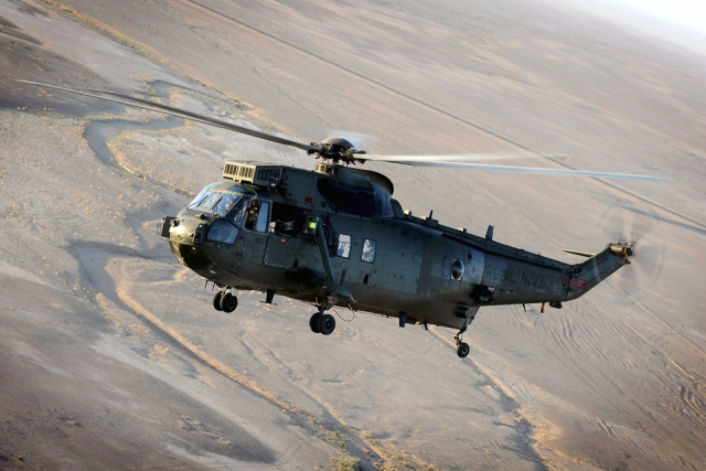 U.K.-Donated Sea King Helicopter Crashes in Ukraine