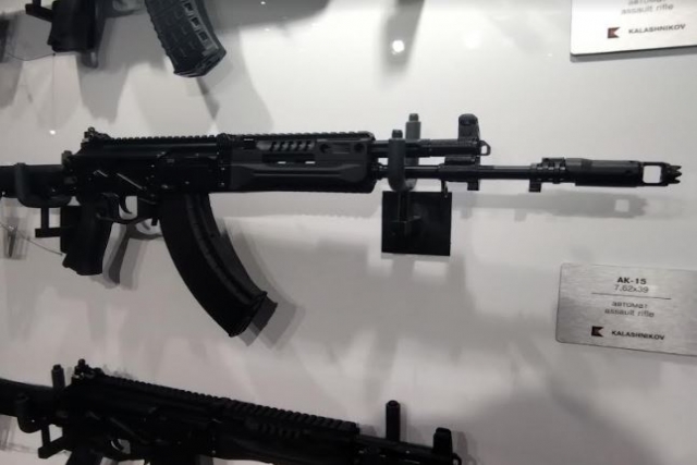 Kalashnikov Bets Big on Ak-15 and AK-19 Rifles 