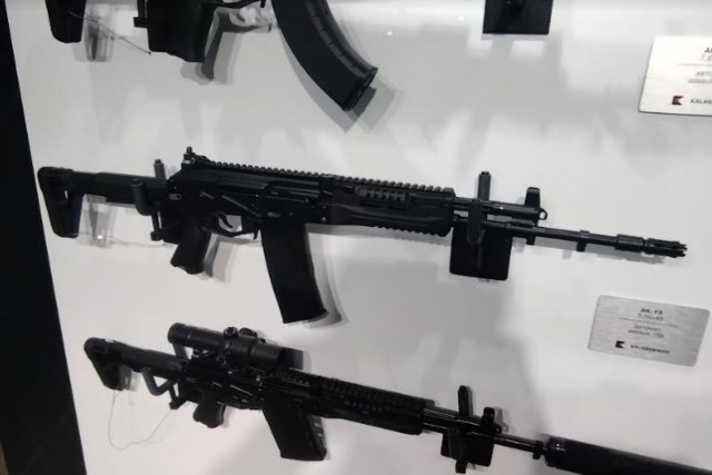 Kalashnikov Bets Big on Ak-15 and AK-19 Rifles 