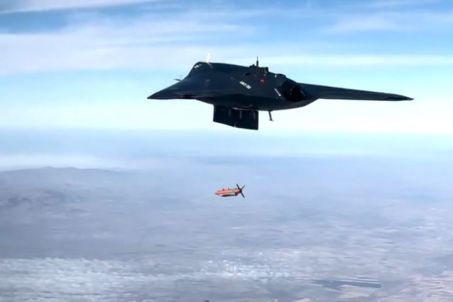 Turkish ANKA III Stealth Drone Fires Missile from Inside Fuselage