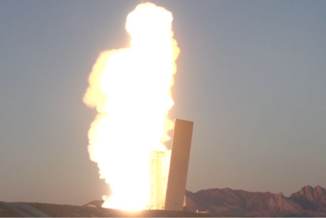 Lockheed Martin Launches PAC-3 MSE Interceptor Against Cruise Missile Target