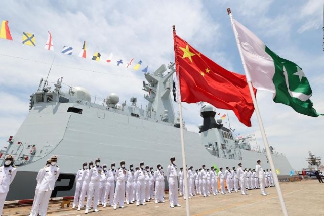 China-built Pak Warship Joins Sino-Pakistan Naval Drill