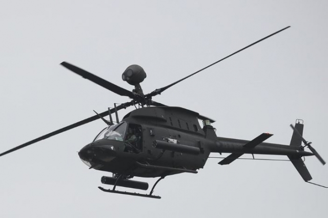 Taiwan’s Bell Kiowa Helicopter Makes Emergency Landing