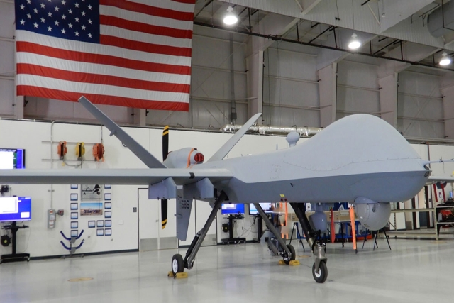 U.S. Marine Corps Receives First New-Build MQ-9A UAS