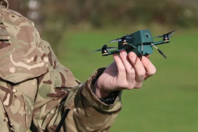 Russian Firm Develops Micro Flying Drone that Fires Pistol Rounds