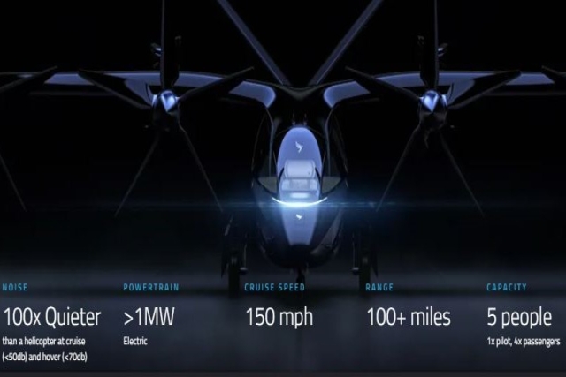 Hanwha Aerospace to Supply Tilting & Blade Pitch System for British Firm, Vertical Aerospace's VX4 eVTOL Aircraft