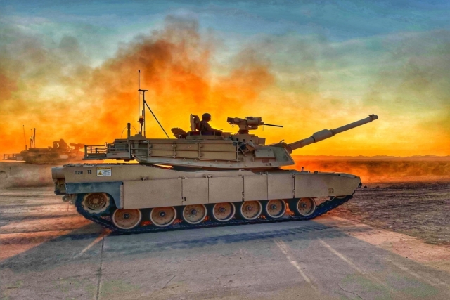 U.S. Army’s Abrams Tanks Receive Maintenance at Lithuanian Workshop