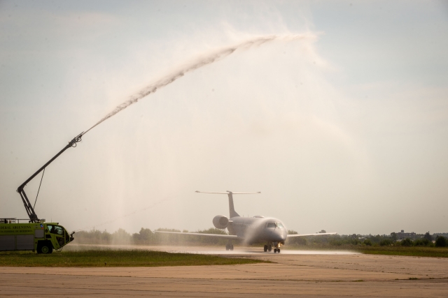 Argentine Air Force Receives Embraer ERJ 140 LR Aircraft