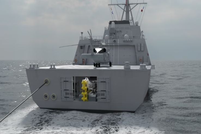 U.S. Navy Receives First Thales CAPTAS-4 Sonar for Constellation Frigates