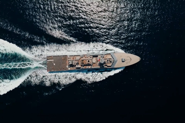 First Turkish-made Frigate for Ukraine Starts Sea Trials