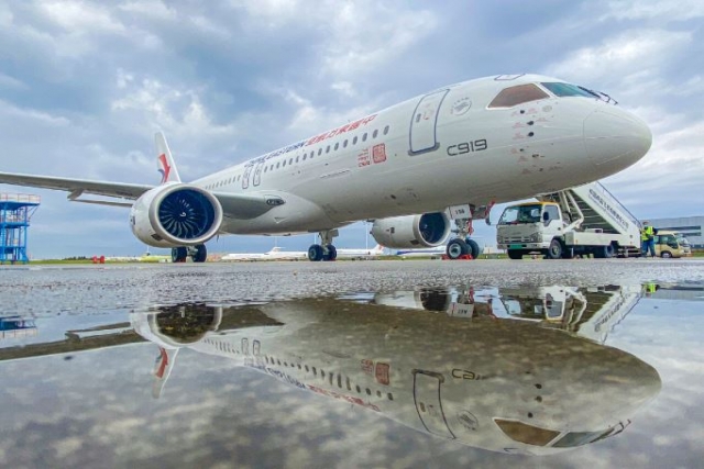 China Delivers First C-919 Aircraft to Operator, its Competitor to Airbus A320 & Boeing 737