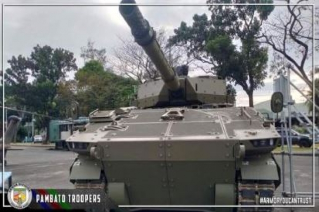 Philippines Army Receives First of 20 Sabrah Light Tanks from Elbit Systems