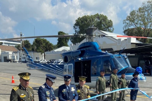 Guatemala Air Force Receives SUBARU BELL 412EPXn Helicopters
